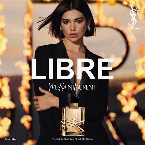 who is in ysl libre commercial|dua lipa commercial song.